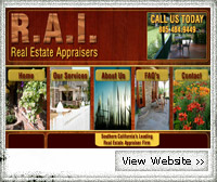 RAI Real Estate Appraiser Ventura CA Website Design